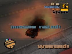 Not Die When Vehicle Explodes para GTA San Andreas