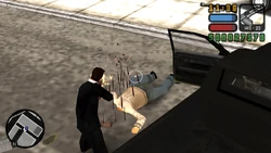 Killing the Forelli pursuer.