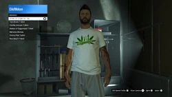 White LD Organics Tee