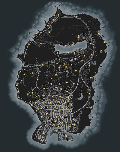 TaxiWork-GTAO-DropoffLocations