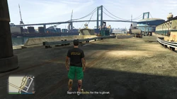 Search the docks for the tugboat