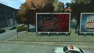 One of 6 billboards for Liberty Rock Radio.