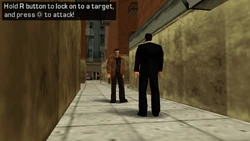 Introducing the fighting controls.