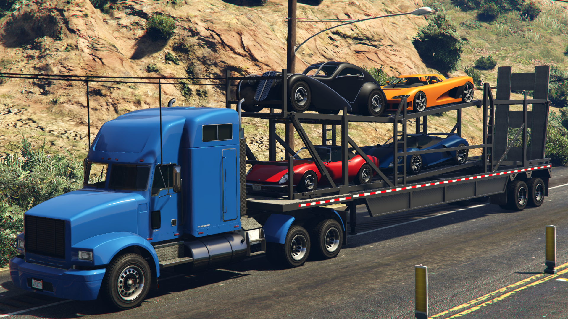what all truck and trailers get in gta5