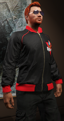 V-Rock Satin Jacket in Grand Theft Auto Online.