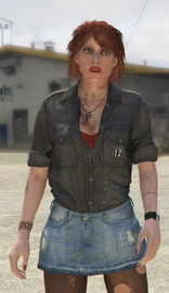 Ashley in the PC version of Grand Theft Auto V.