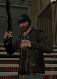 Simon, with his Shotgun.