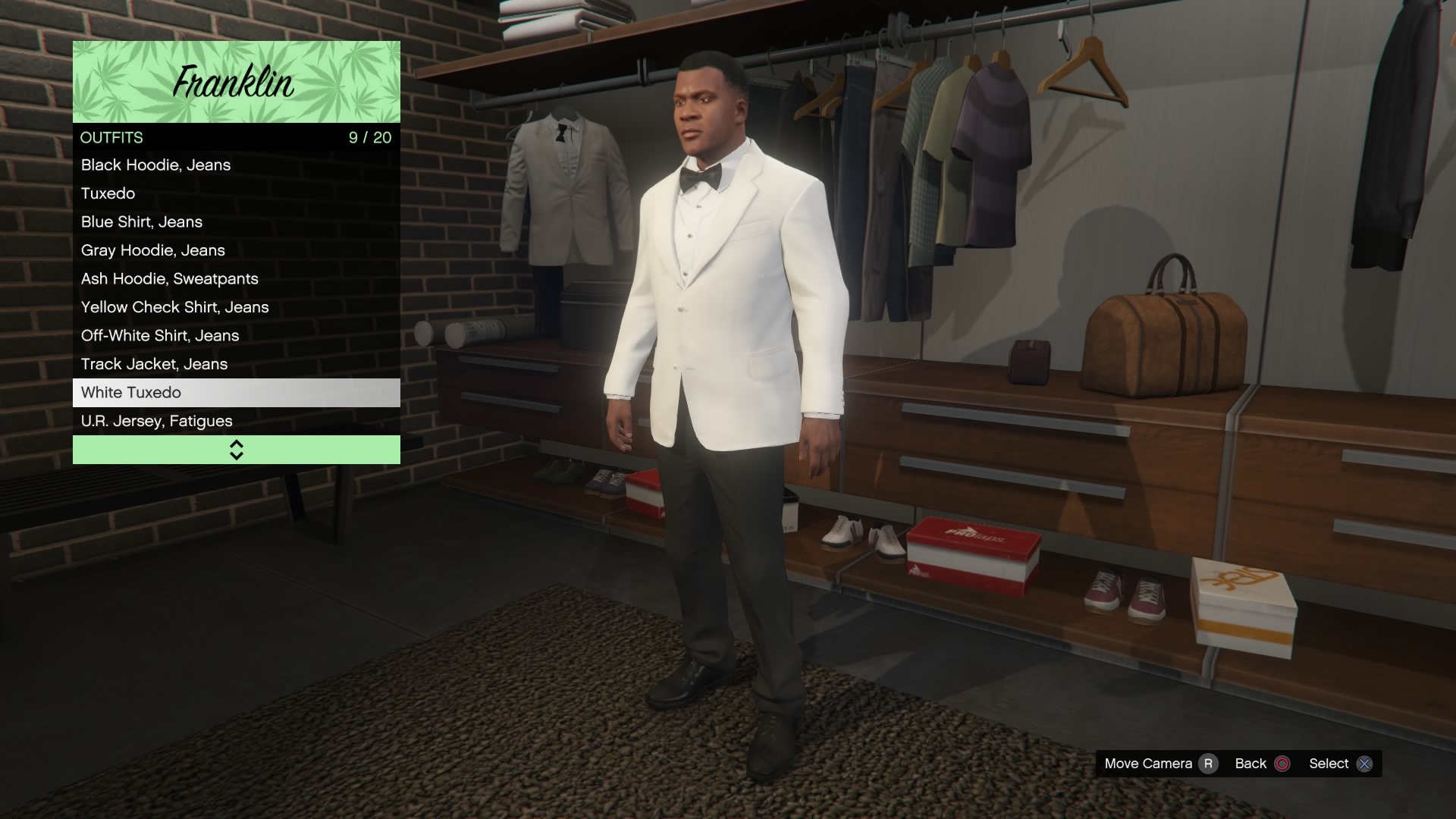 grand theft auto v - Is there a way to save an outfit in GTA V  single-player Story Mode? - Arqade