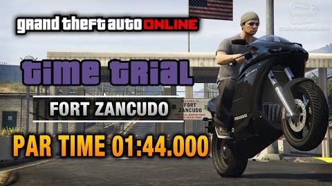 GTA Online - Time Trial 6 - Fort Zancudo (Under Par Time)