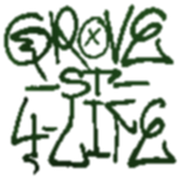 Dark green graffiti Los Santos Vagos (SprayTag7) [18665] - object