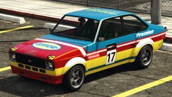 A  with the Arrow Rally livery