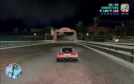 Tommy going to the ship at Viceport.