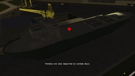 Vehicles can also be imported on certain days.