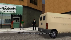 "It's a good thing Casa ain't here. If he finds out about this, he'll go crazy!"