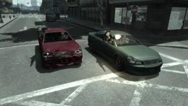 The Triad gangsters chasing Niko and Packie in Intruders.
