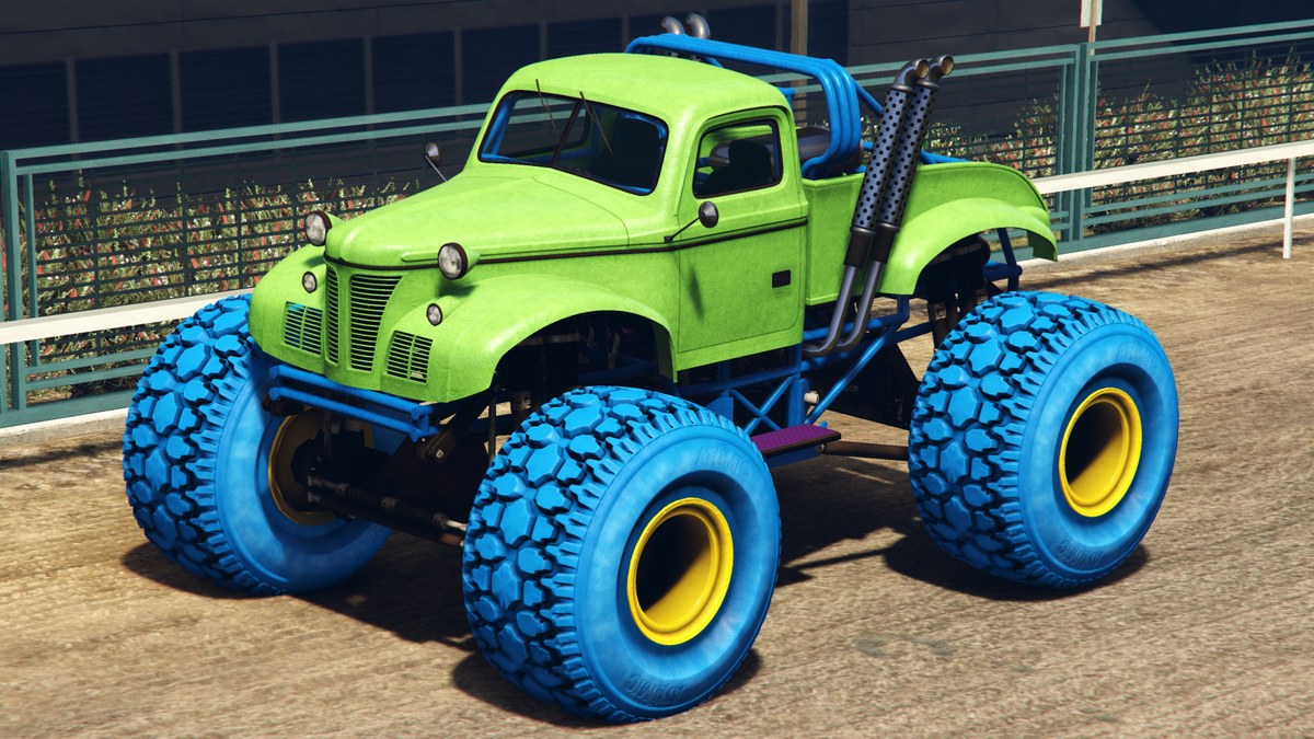 Monster truck on gta 5 фото 118