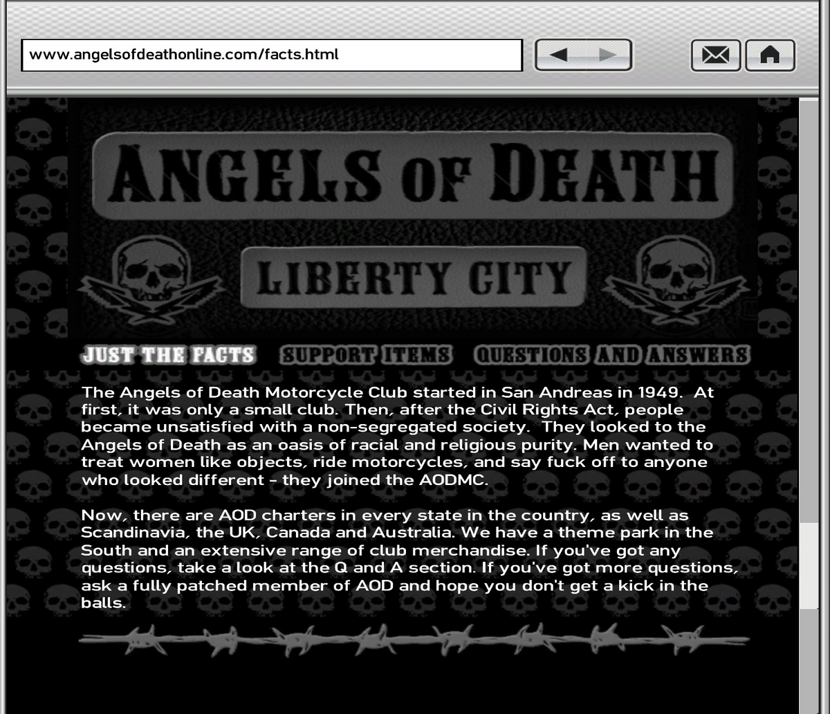 Angels of Death MC (Liberty City) Alternate Version