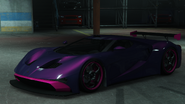 The H0T4U FMJ seen in Vehicle Cargo missions, GTA Online. (Rear quarter view)