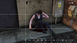 Take a photo of the target.