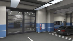The tunnel's security door