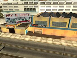 Los Santos: In Temple, next to the Temple Pay 'n' Spray.
