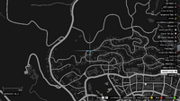 Vehicle Import Mobile GTAO Start West Vinewood Map