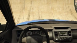 Driver's first-person view
