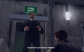 Luigi tells Claude that Misty is currently in Hepburn Heights.