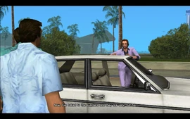 Ken tells the trio that he has talked to the sellers, two brothers, and says that they are very interested in starting a business relationship with Tommy and his represented crime family.