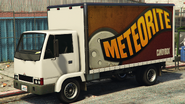 A Meteorite Bar ramp-door Mule in Grand Theft Auto V. (Rear quarter view)