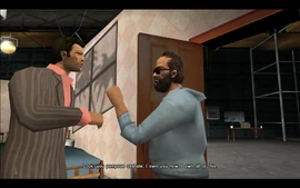 Tommy stops him and tells him that he's new owner.