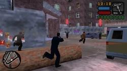 Killing the Forellis with the help of the Hoods.