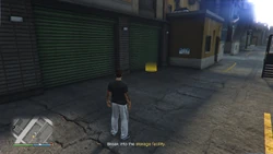 Break into the storage facility