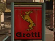 Grotti logo in Los Santos.