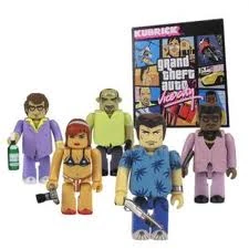 Set Kubrick Grand Theft Auto III (GTA3) - Figurines - Scellé Neuf