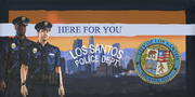 Los Santos Police Department Mural can be found in Los Santos