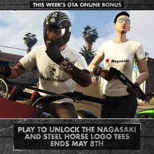 Nagasaki&SteelHorseLogoTShirts-GTAO-Advert