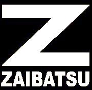 The Zaibatsu Corporation symbol (white).