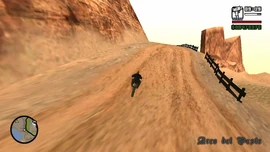 Climbing the mountain.