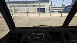 Driver's first-person view
