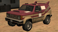 Grand Theft Auto: San Andreas (Rear quarter view)