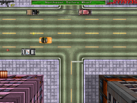 Driving to the impound yard.