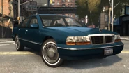 A "Premier Classic" in Grand Theft Auto IV. This sedan was actually borrowed from Max Payne 3 and tweaked to resemble an older Chevrolet Caprice, similar to the San Andreas rendition of the Premier.