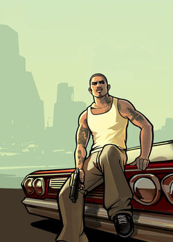 gta san andreas characters art