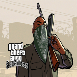 Download Menu and loading screen in the style of GTA 6 for GTA San