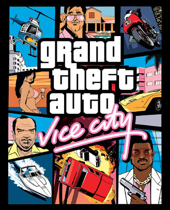 GTA Vice City Box Art