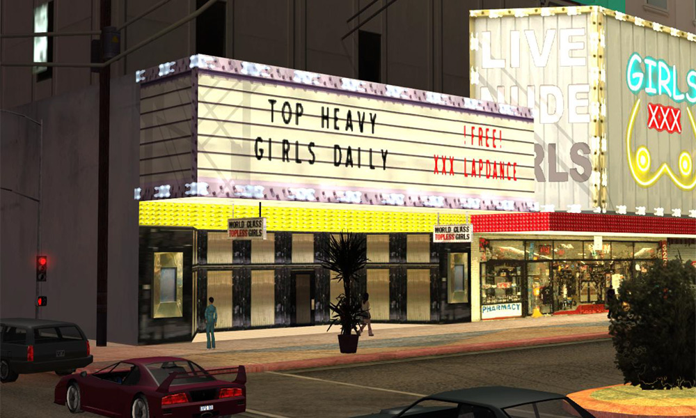 GTA San Andreas - Cadê o Game - Clubes de Striptease