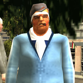 Mayor Roger C. Hole in 1998, shortly before his death.