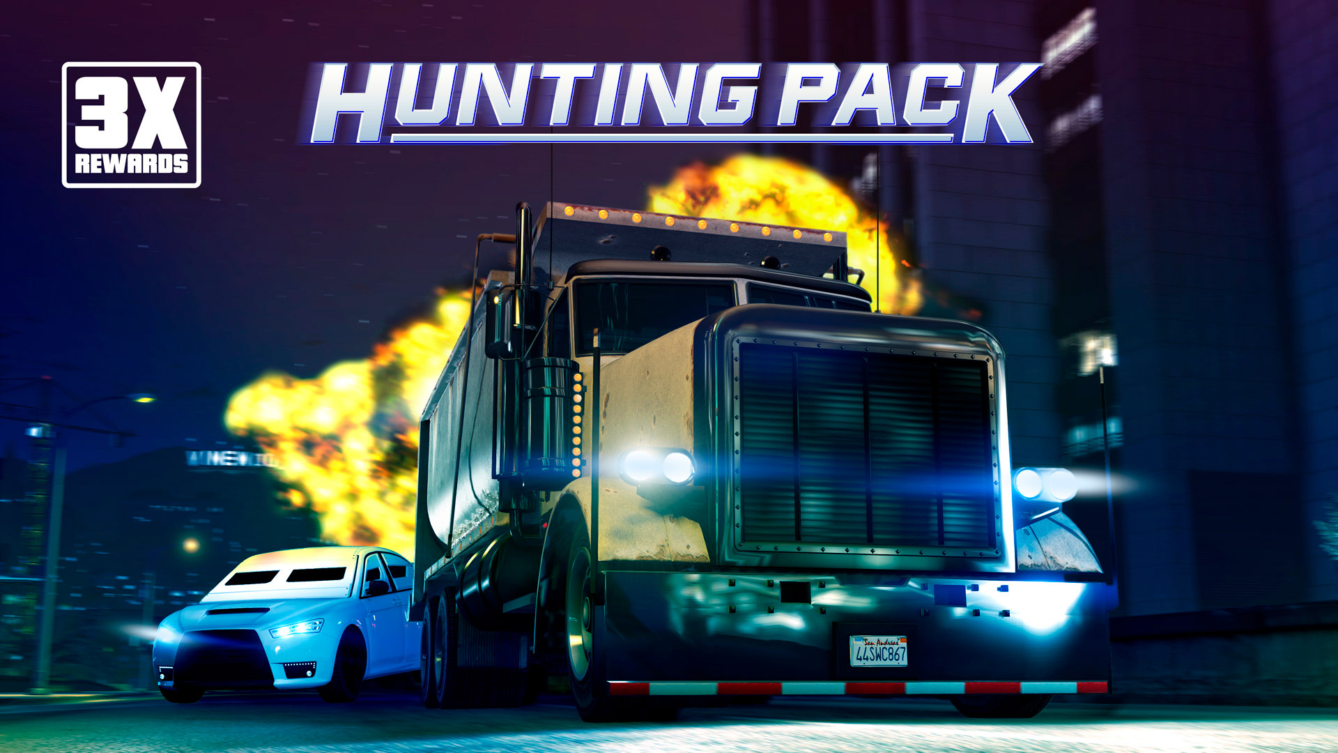 How to play Hunting Pack (Remix) Adversary Mode in GTA Online for 2x bonuses
