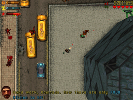 Killing the fourth assassin.